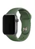 Силіконовий ремінець для Apple watch 38mm / 40mm Зелений / Army green