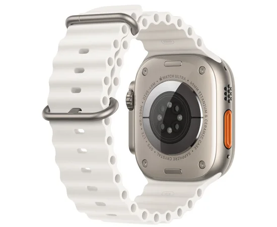 Ремінець Ocean Band для Apple watch 42mm/44mm/45mm/49mm Білий / White