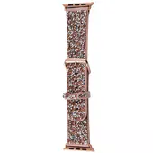 Ремінець Bling World Rock Diamond для Apple Watch 42/44/45mm Рожевий