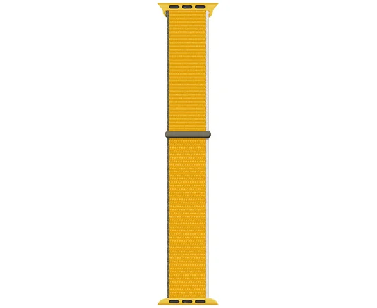 Ремінець Nylon для Apple watch 42mm/44mm/45mm/49mm Жовтий / Sunflower