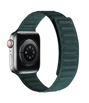 Ремінець FineWoven (AAA) для Apple watch 38mm/40mm/41mm Evergree