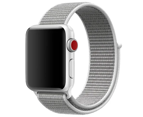 Ремінець Nylon для Apple watch 38mm / 40mm Сірий / Gray