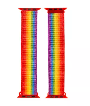 Ремешок Nylon для Apple watch 38mm/40mm Разноцветный / Rainbow