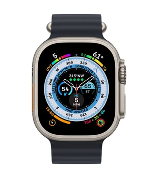 Ремешок Ocean Band для Apple watch 42mm/44mm/45mm/49mm Синий / Deep navy