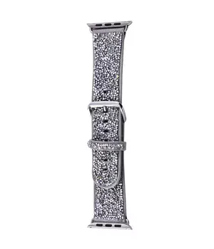 Ремінець Bling World Rock Diamond для Apple Watch 38/40/41mm Срібний