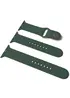 Силіконовий ремінець для Apple Watch Sport Band 38/40 (S / M & M / L) 3pcs Зелений / Army green