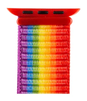 Ремешок Nylon для Apple watch 38mm/40mm Разноцветный / Rainbow