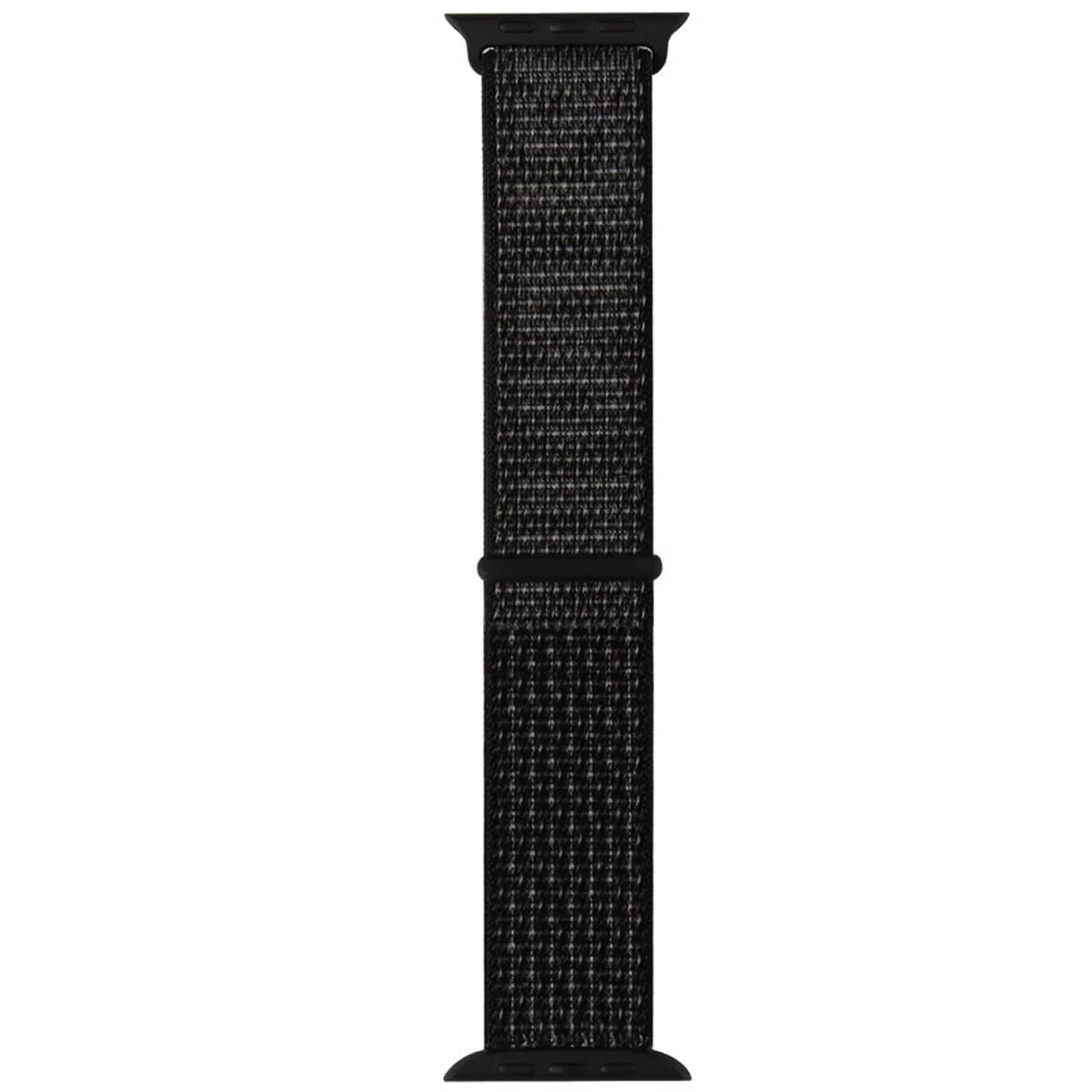Ремінець Nylon для Apple watch 38mm/40mm/41mm Black / Summit White