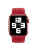 Ремінець Braided Solo Loop для Apple watch 42mm / 44mm 165mm Червоний