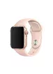 Силиконовый ремешок для Apple watch 42mm / 44mm Розовый песок