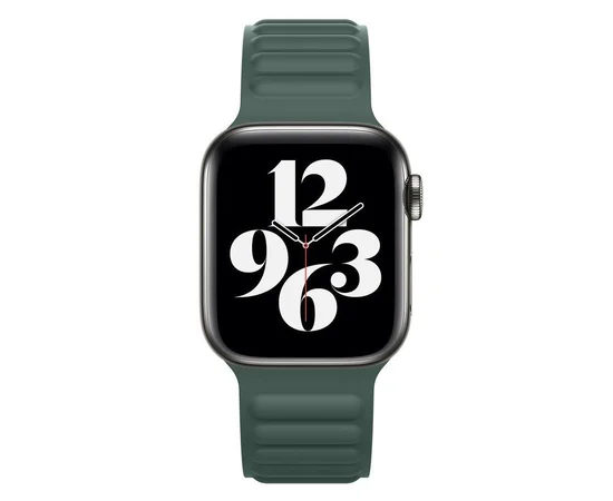 Силіконовий ремінець Ripple для Apple Watch 42 / 44mm Зелений / Pine green