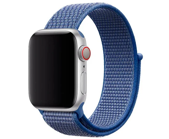 Ремінець Nylon для Apple watch 42mm/44mm Блакитний / Ocean blue