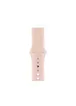 Силиконовый ремешок для Apple watch 42mm / 44mm Розовый песок