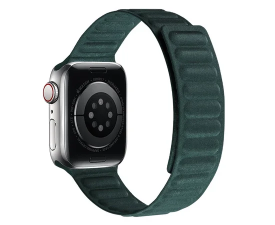 Ремешок FineWoven (AAA) для Apple watch 42mm/44mm/45mm Evergree