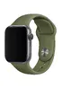 Силіконовий ремінець для Apple Watch Sport Band 38 / 40 / 41 (S/M & M/L) 3pcs Зелений / Olive