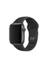 Силиконовый ремешок для Apple watch 42mm / 44mm Черный