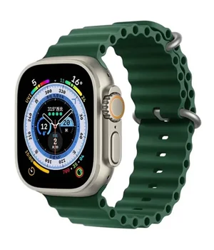 Ремінець Ocean Band для Apple watch 42mm/44mm/45mm/49mm Зелений / Forest green
