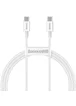 Дата кабель Baseus Superior Series Fast Charging Type-C to Type-C PD 100W (1m) (CATYS-B) Белый