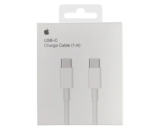 Дата кабель USB-C to USB-C for Apple (AAA) (1m) (box) White