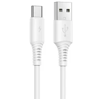 Дата кабель Borofone BX47 Coolway USB to Type-C (1m) Білий