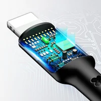 Дата кабель Usams US-SJ412 U26 3in1 USB to Combo 2A (3m) Черный