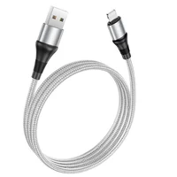 Дата кабель Hoco X50 "Excellent" USB to Lightning (1m) Серый
