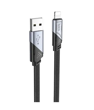 Дата кабель Hoco U119 Machine charging data USB to Lightning (1.2m) Black