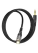 Аудио кабель Aux Hoco UPA25 (AUX 3.5 to Type-C) (1m) Black