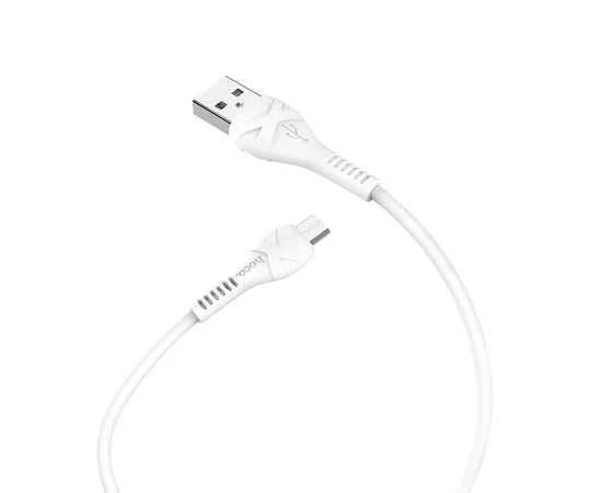 Дата кабель Hoco X37 "Cool power&rdquo; MicroUSB (1m) Белый