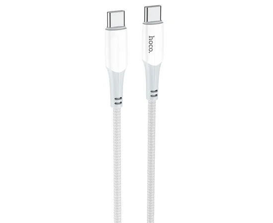 Дата кабель Hoco X70 Ferry Type-C to Type-C 60W (1m) Білий