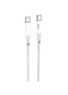 Дата кабель Hoco X70 Ferry Type-C to Type-C 60W (1m) Білий