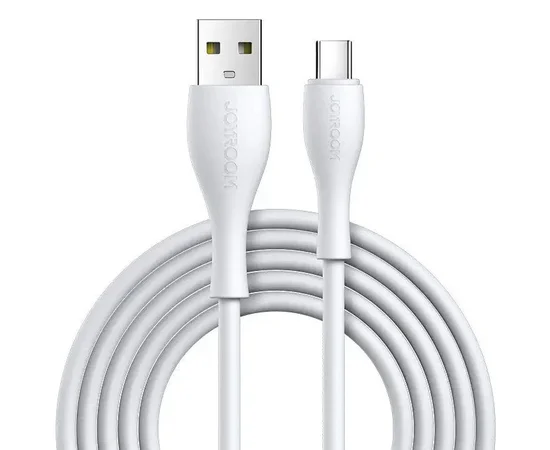 Дата кабель Joyroom S-1030M8 USB to Type-C 3A (1m) Белый
