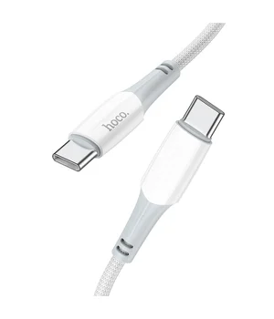 Дата кабель Hoco X70 Ferry Type-C to Type-C 60W (1m) Белый Дата кабель Hoco X70 Ferry Type-C to Type-C 60W (1m) Белый