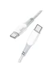 Дата кабель Hoco X70 Ferry Type-C to Type-C 60W (1m) Білий