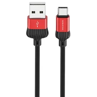 Дата кабель Borofone BX28 Dignity USB to Type-C (1m) Красный