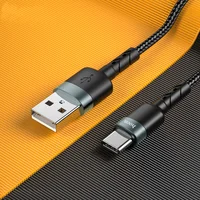 Дата кабель Hoco DU46 Charging USB to Type-C (1m) Черный