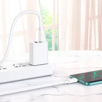 Дата кабель Borofone BX81 Type-C to Type-C 60W (1m) Белый