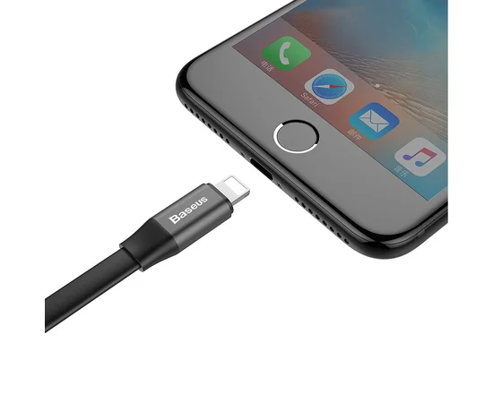 Дата кабель Baseus Nimble 2-1 Cable(Micro/Lightning) (0.23m) Черный