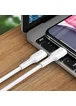 Дата кабель USAMS US-SJ406 U43 Type-C to Lightning PD Fast Charging (1.2m) Белый