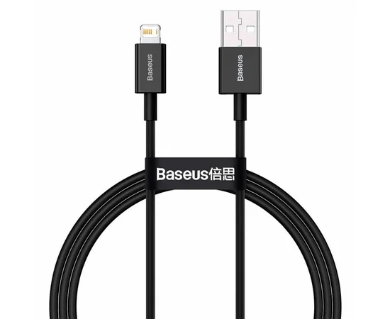Дата кабель Baseus Superior Series Fast Charging Lightning Cable 2.4A (2m) (CALYS-C) Черный