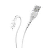 Дата кабель Hoco X37 "Cool power" Lightning (1m) Білий