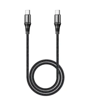 Дата кабель Hoco X50 "Excellent" Type-C to Type-C (1m) Черный Дата кабель Hoco X50 "Excellent" Type-C to Type-C (1m) Черный