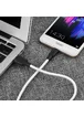 Дата кабель Hoco X21 Silicone MicroUSB Cable (1m) Черный / Белый