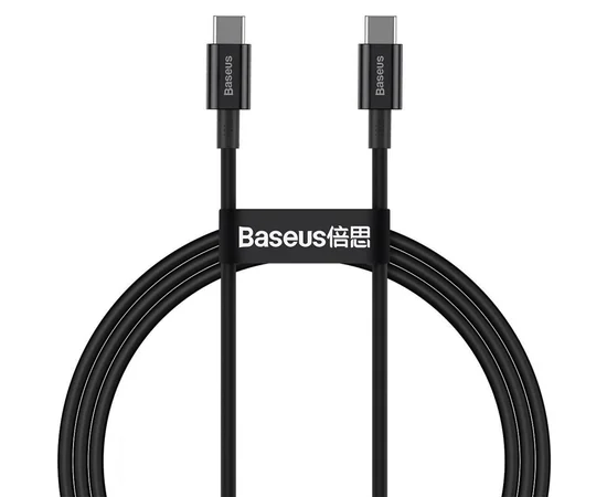 Дата кабель Baseus Superior Series Fast Charging Type-C to Type-C PD 100W (2m) (CATYS-C) Черный