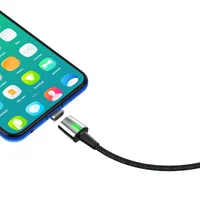 Дата кабель Baseus Zinc Magnetic Lightning 2.4A (1m) (CALXC-K) Черный