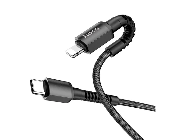 Дата кабель Hoco X71 "Especial" PD Type-C to Lightning (1m) Черный
