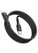 Дата кабель Hoco X83 Victory PD 20W Type-C to Lightning (1m) Black