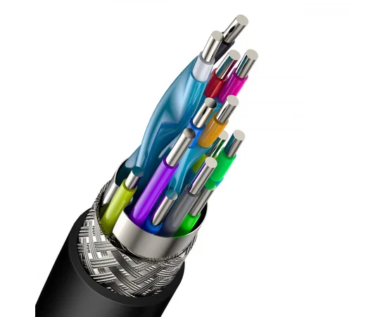 Дата кабель Baseus HDMI Cafule Series 4KHDMI Male To 4KHDMI Male (3m) Черный