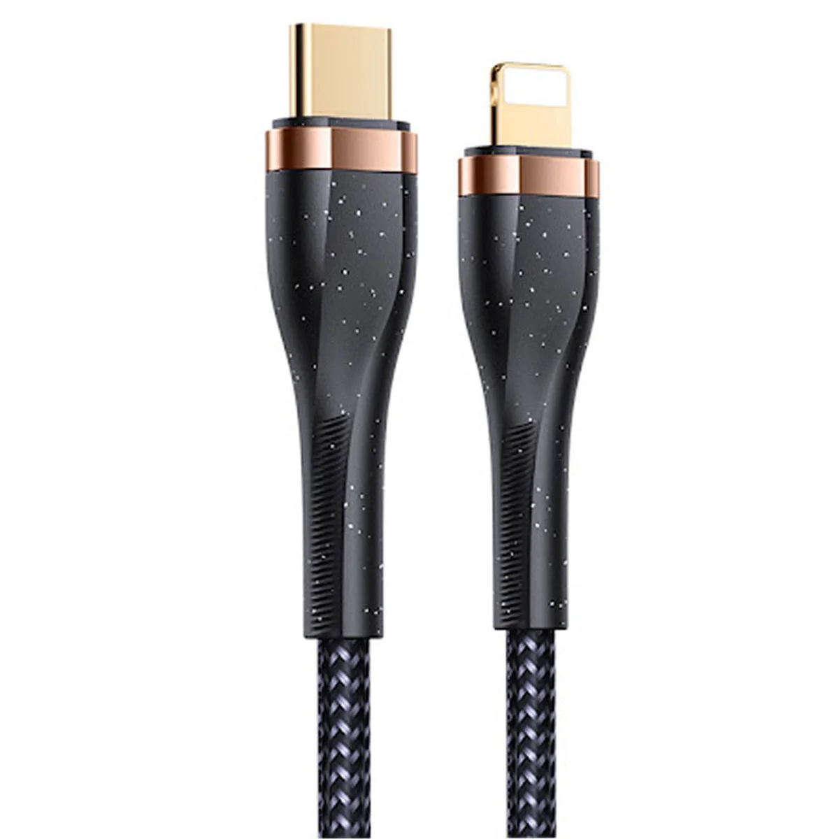 Дата кабель Usams US-SJ489 U64 Type-C To Lightning 20W PD (1.2m) Черный