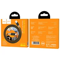 Дата кабель Hoco X48 "Soft" Type-C (1m) Черный